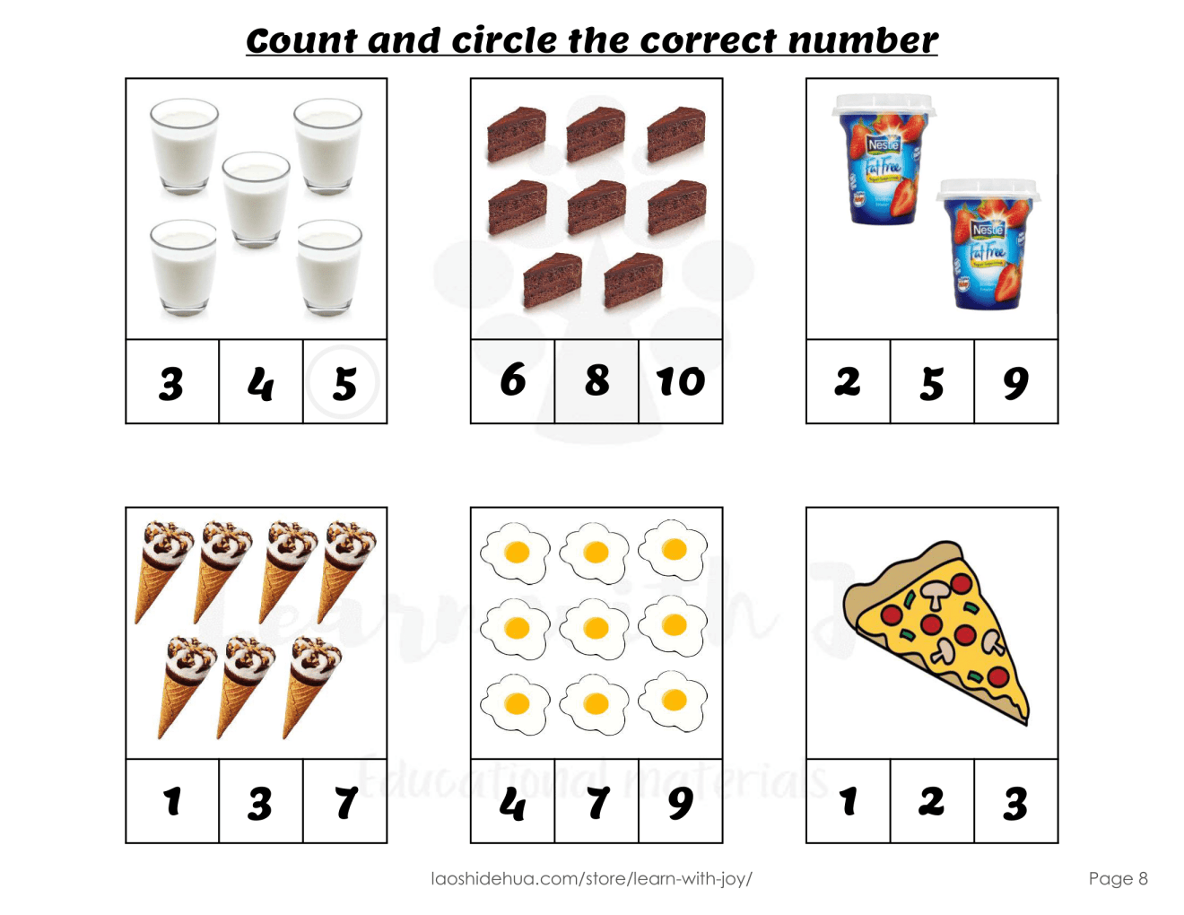 Basic Math K4 Mathematics for Preschoolers | K4 – 老师的话 lao shi de hua