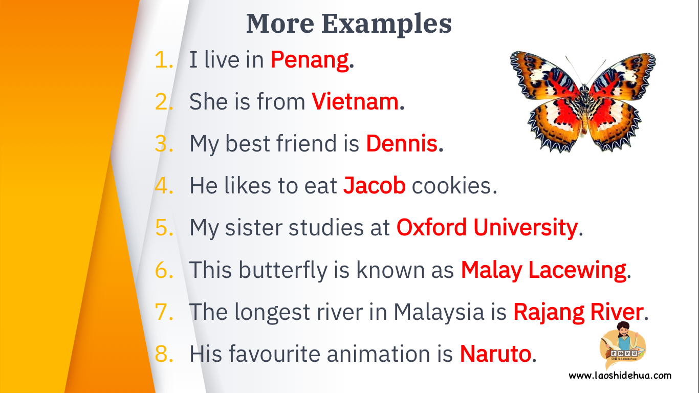 Proper Nouns | Note and Exercise - Image 5