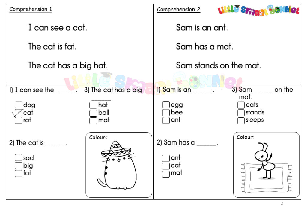 [English] Reading Comprehension Worksheet (M140) – 老师的话 lao shi de hua