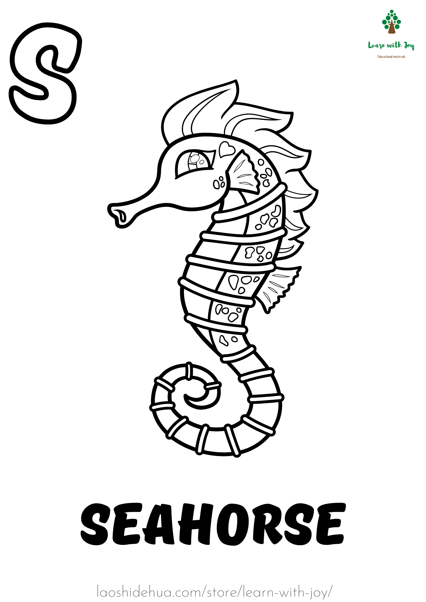 S2 Alphabet Colouring for Preschoolers - Image 7