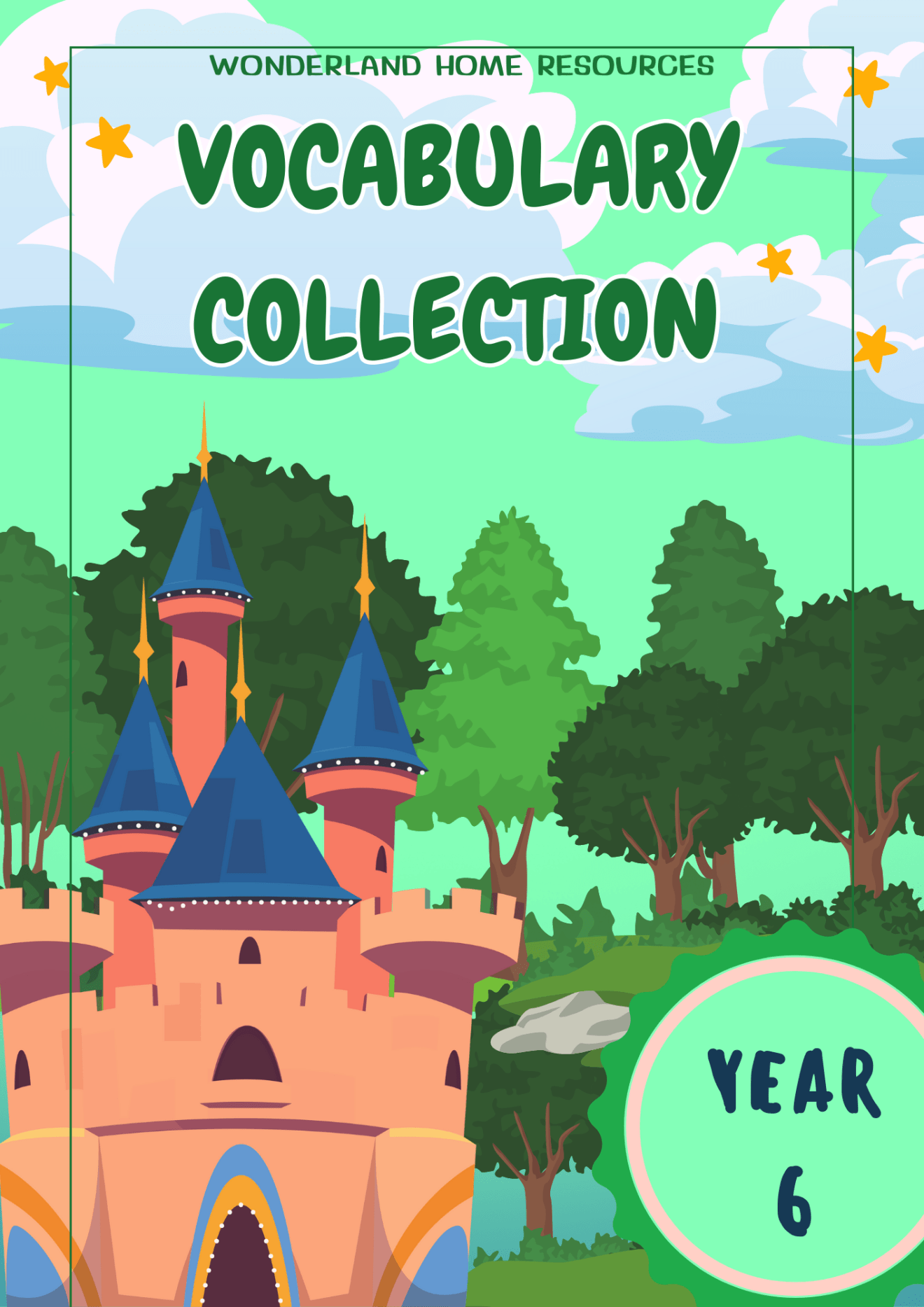 [Year 6 English] Vocabulary Collection 让孩子快乐背单词-六年级英文生词本 – 老师的话 lao shi ...