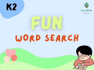 K2 Fun Word Search – 老师的话 lao shi de hua
