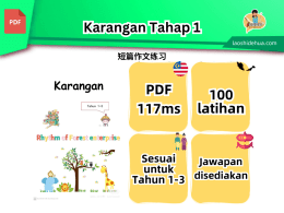 Karangan Tahap 1