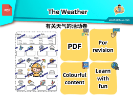 [英文] The Weather