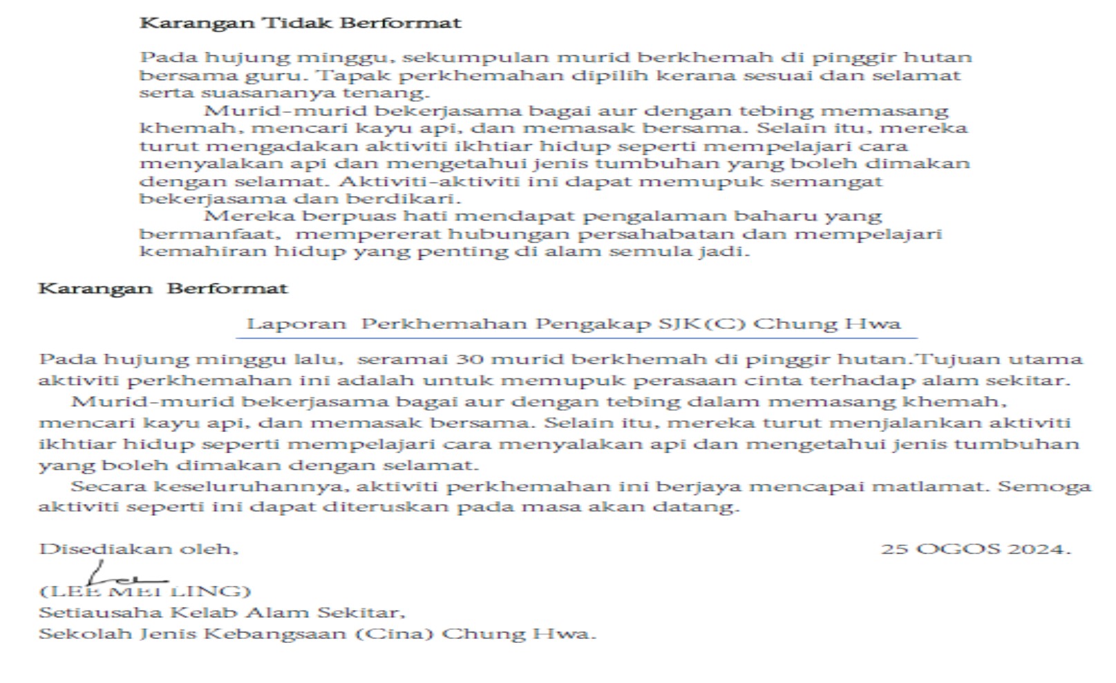 6年级 马来文 Tahun 6 Bahasa Melayu UASA 2023/2024 (4 SET) - Image 5