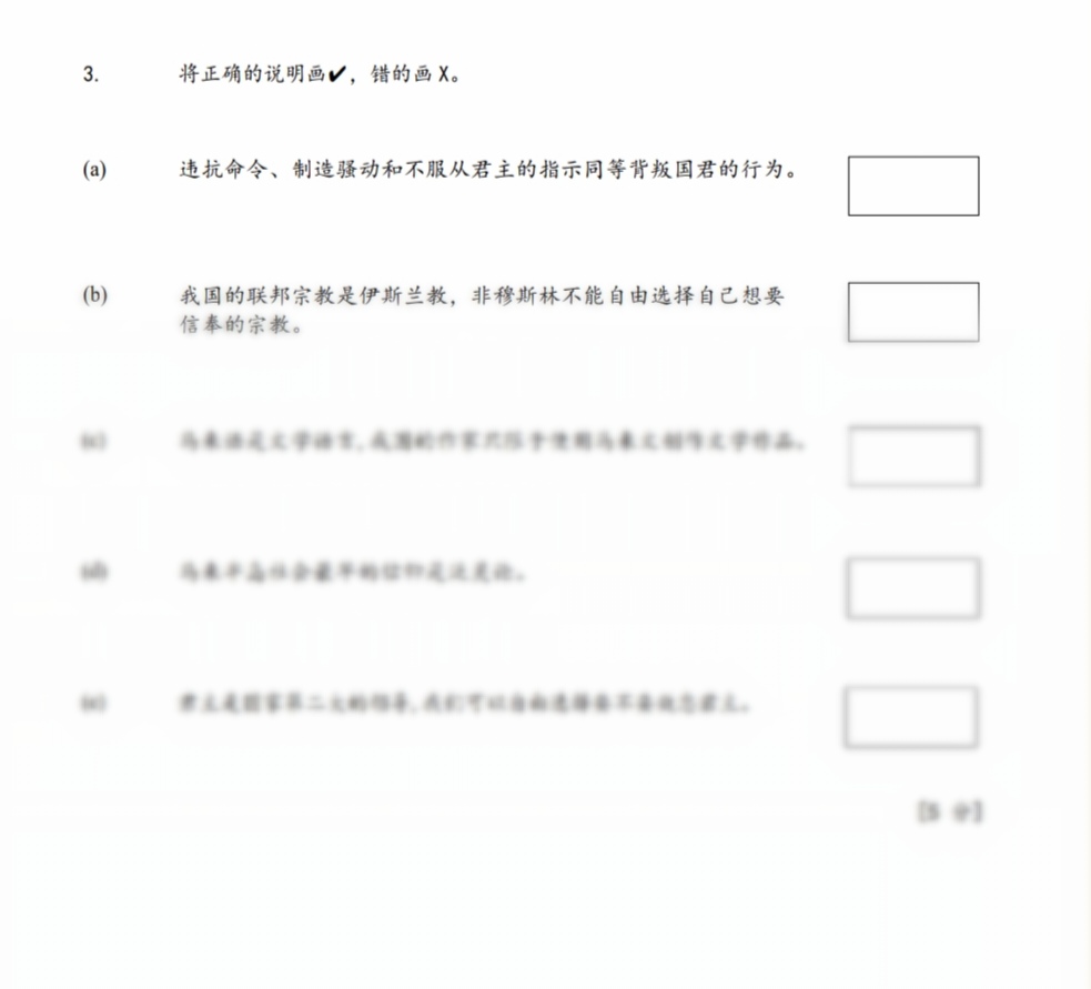 2025/2026 UPSA 年中试卷 | 历史 - Image 6