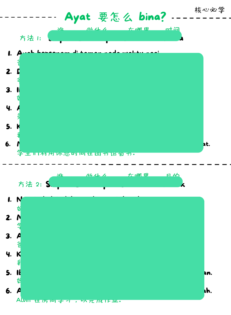 【Bahasa Melayu Tahun 1/2/3】 Latihan Bina Ayat Mengikut Tema - Image 18