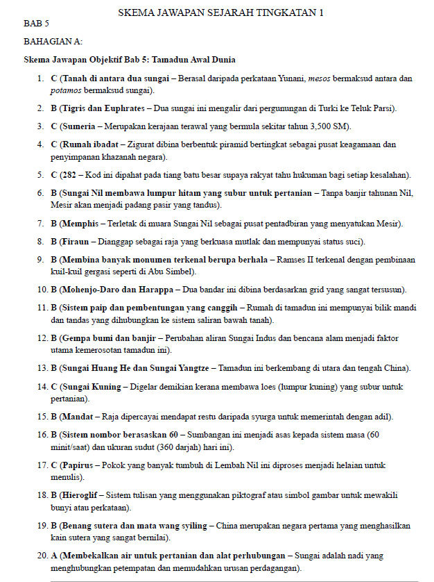 LATIHAN TROPIKAL SEJARAH TINGKATAN 1 中一历史单元练习 KSSM - Image 8