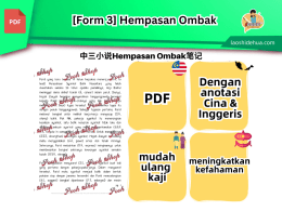 [Form 3] Hempasan Ombak