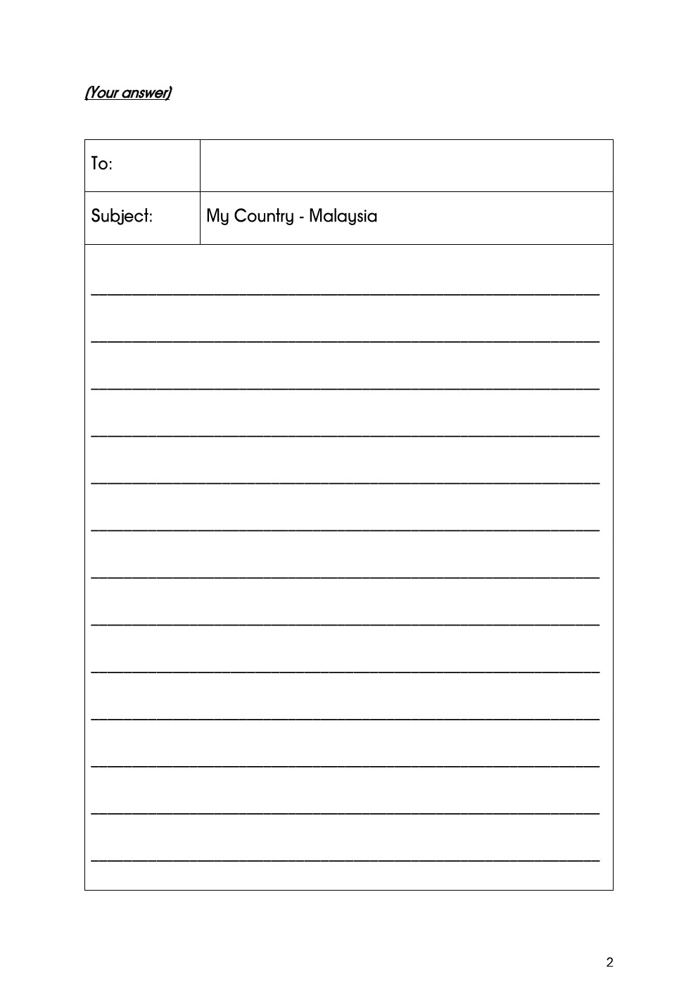 💥V 69💥WRITING PART: EMAIL💥 - Image 4
