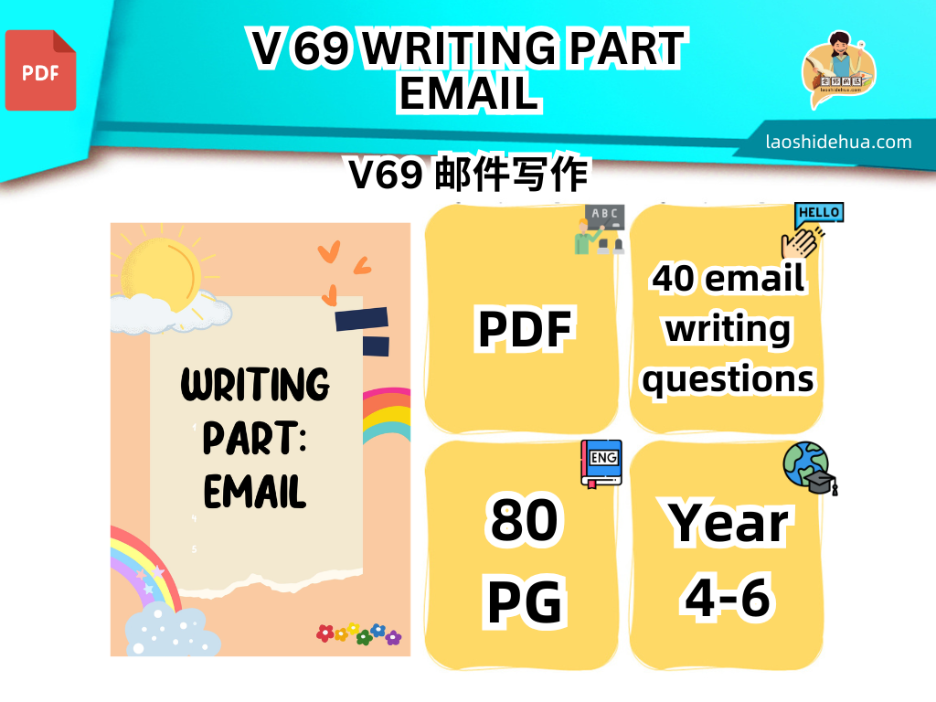 💥V 69💥WRITING PART: EMAIL💥