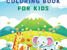 Cute Animals Coloring Book For Kids