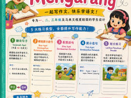《Mari Mengarang》马来文写作练习册
