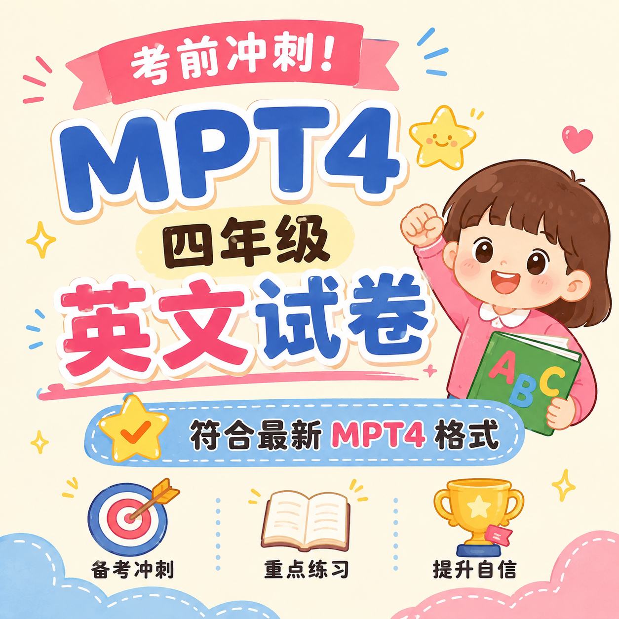 MPT 4 四年级英文学习矩阵评估 - Image 2
