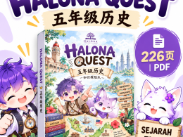HALONA QUEST｜五年级历史 Sejarah Tahun 5 📚