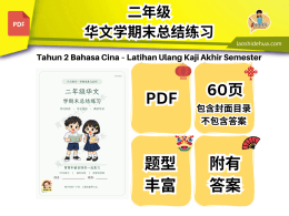 六日老师-华文学期末总结练习-二年级